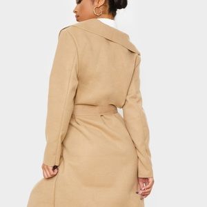 BNWT Pretty Little Thing OS wool coat